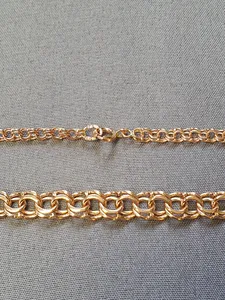 Bismarck halsband doserat 46,5cm 24,2gr 18K