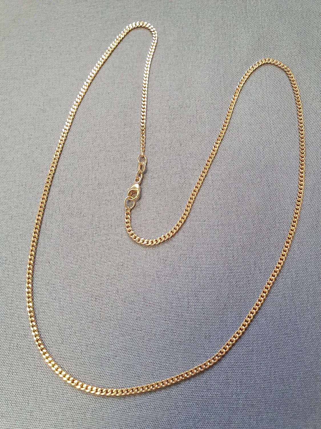 Pansar halsband 50,5cm 8,5gr 18K