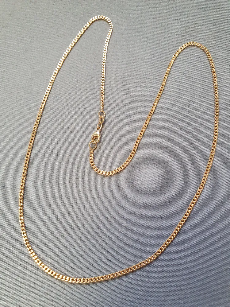 Pansar halsband 50,5cm 8,5gr 18K