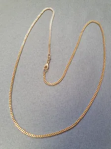 Pansar halsband 50,5cm 8,5gr 18K