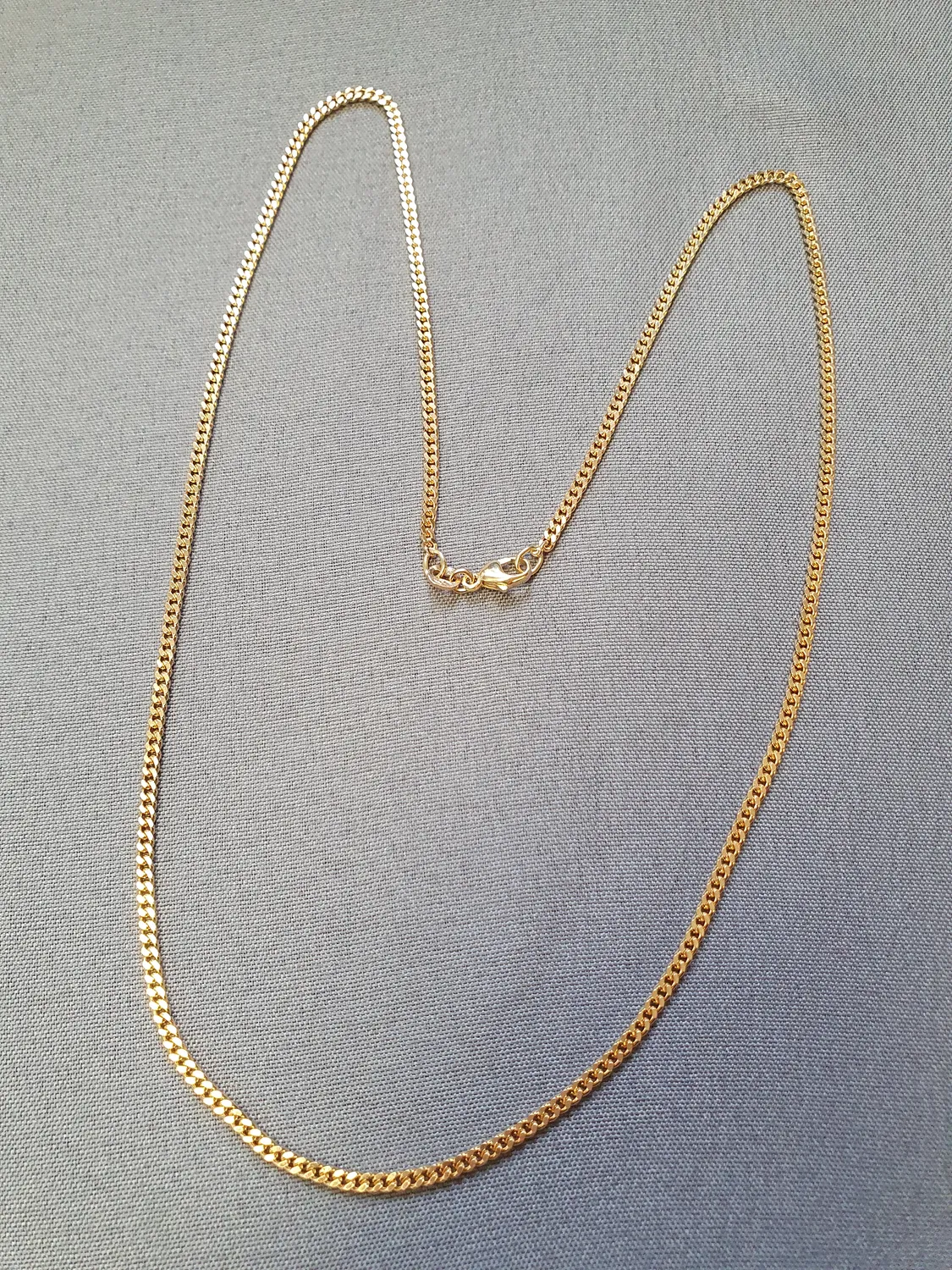 Pansar halsband 50cm 9,9gr 18K