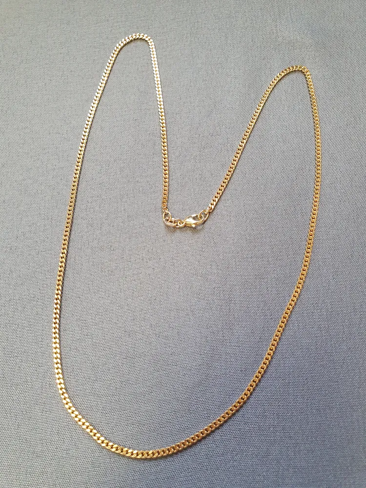 Pansar halsband 50cm 9,9gr 18K