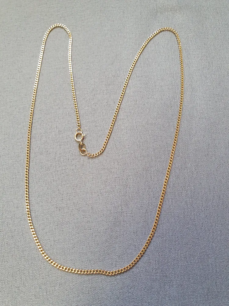 Pansar halsband 49cm 4,9gr 18K