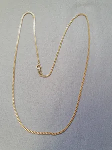 Pansar halsband 49cm 4,9gr 18K