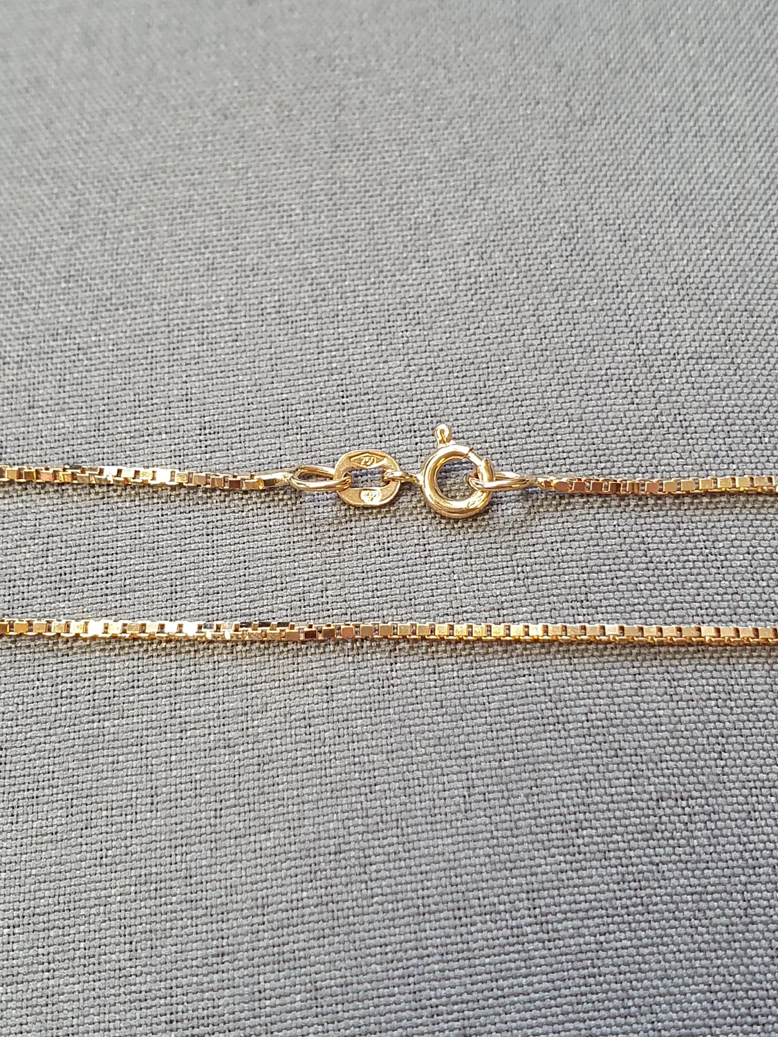 Venezia kedja 38cm 3,4gr 18K