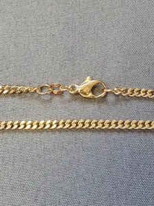 Pansar halsband 47cm 14,0gr 18K 