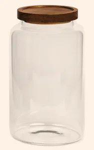 Glasburk med trälock 2.8 L