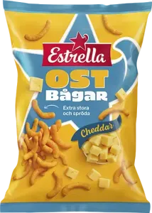Estrella Ostbågar Cheddar 210g 