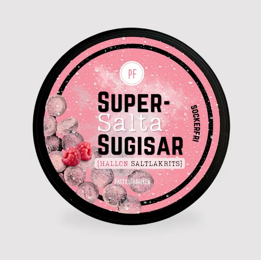 Supersalt Lakrits Hallon/Lakrits (10-pack)