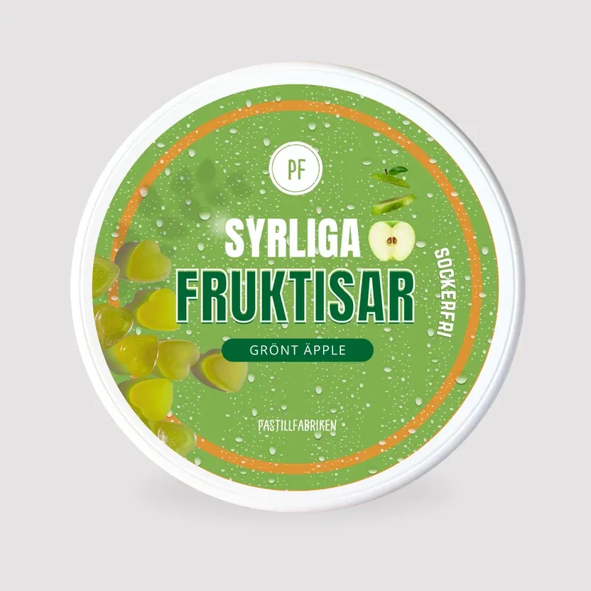 Syrliga Fruktisar ÄPPLE (10-pack)