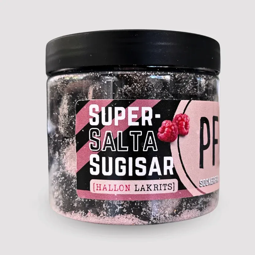 Supersalt Hallonlakrits (6-pack)