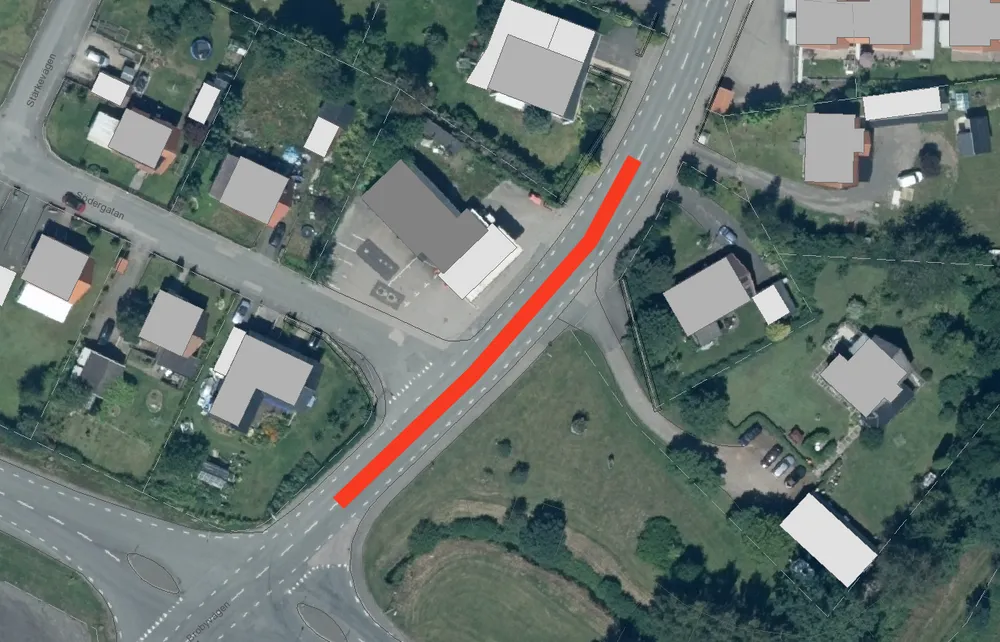 VA-arbete Storgatan Glimåkra 