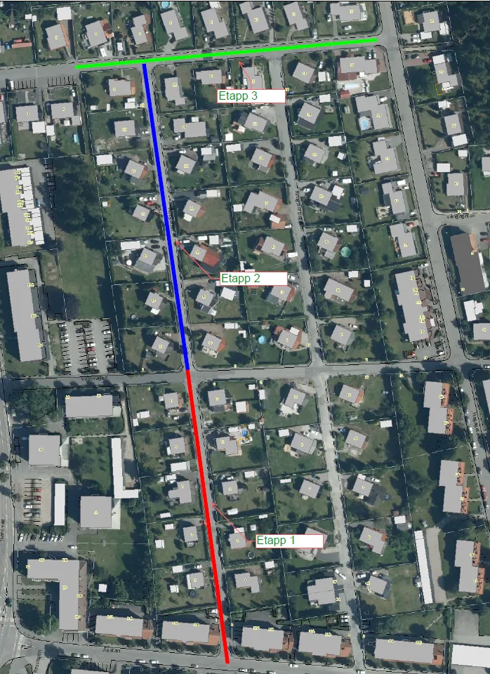 VA-arbete Åbygatan/Barumsvägen Bromölla