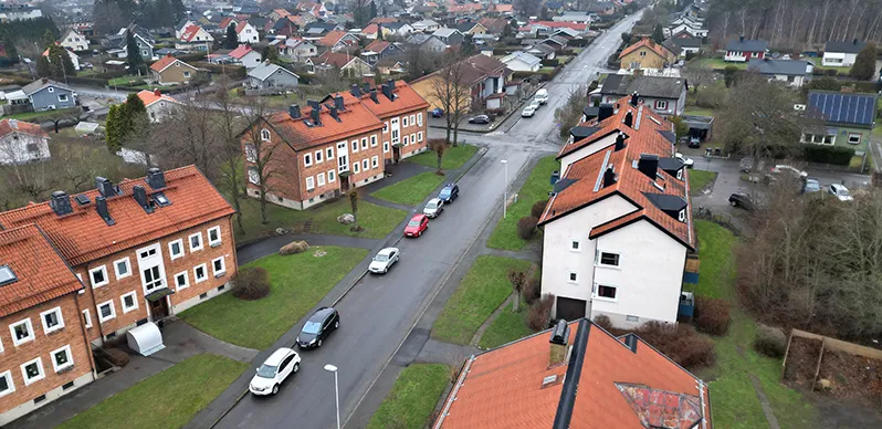 Schaktarbete Bromölla Hagagatan
