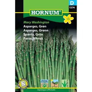 Sparris, Mary Washington grön