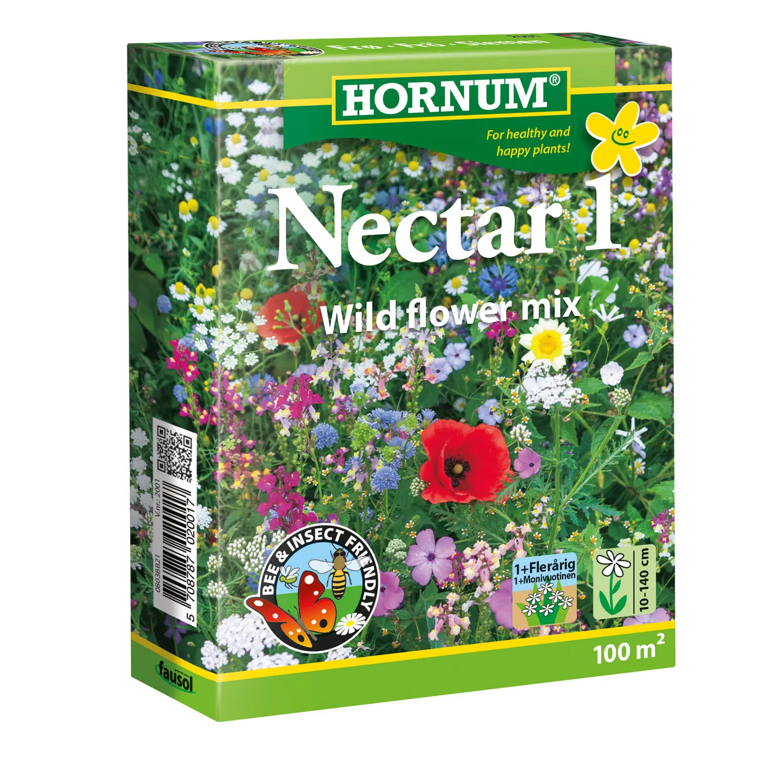 Blomsterängsblandning, Vildäng Nektar 100 m2 - OUTLET