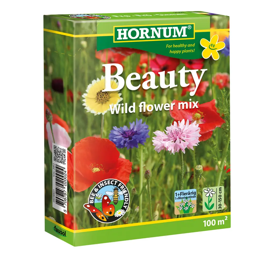 Blomsterängsblandning, Vildäng Beauty 100 m2 - OUTLET