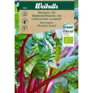 Mangold, Rhubarb Chard KRAV