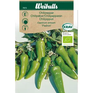 Chilipeppar, Padron KRAV