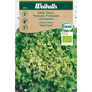 Plocksallat, Salad bowl KRAV