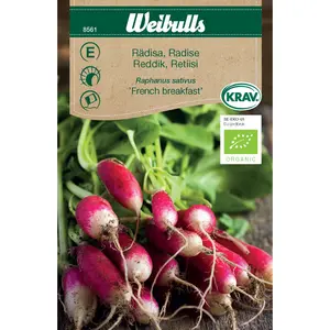 Rädisa, Halflange Rode Grootwitpunt 4 KRAV