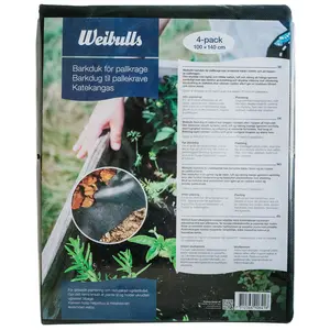 Barkduk 4-pack, pallkrage