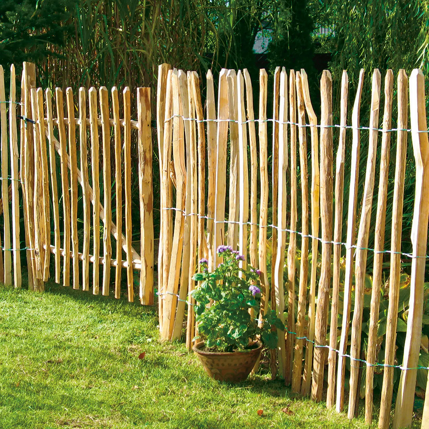 Kastanjegrind 0,8 x 1 meter