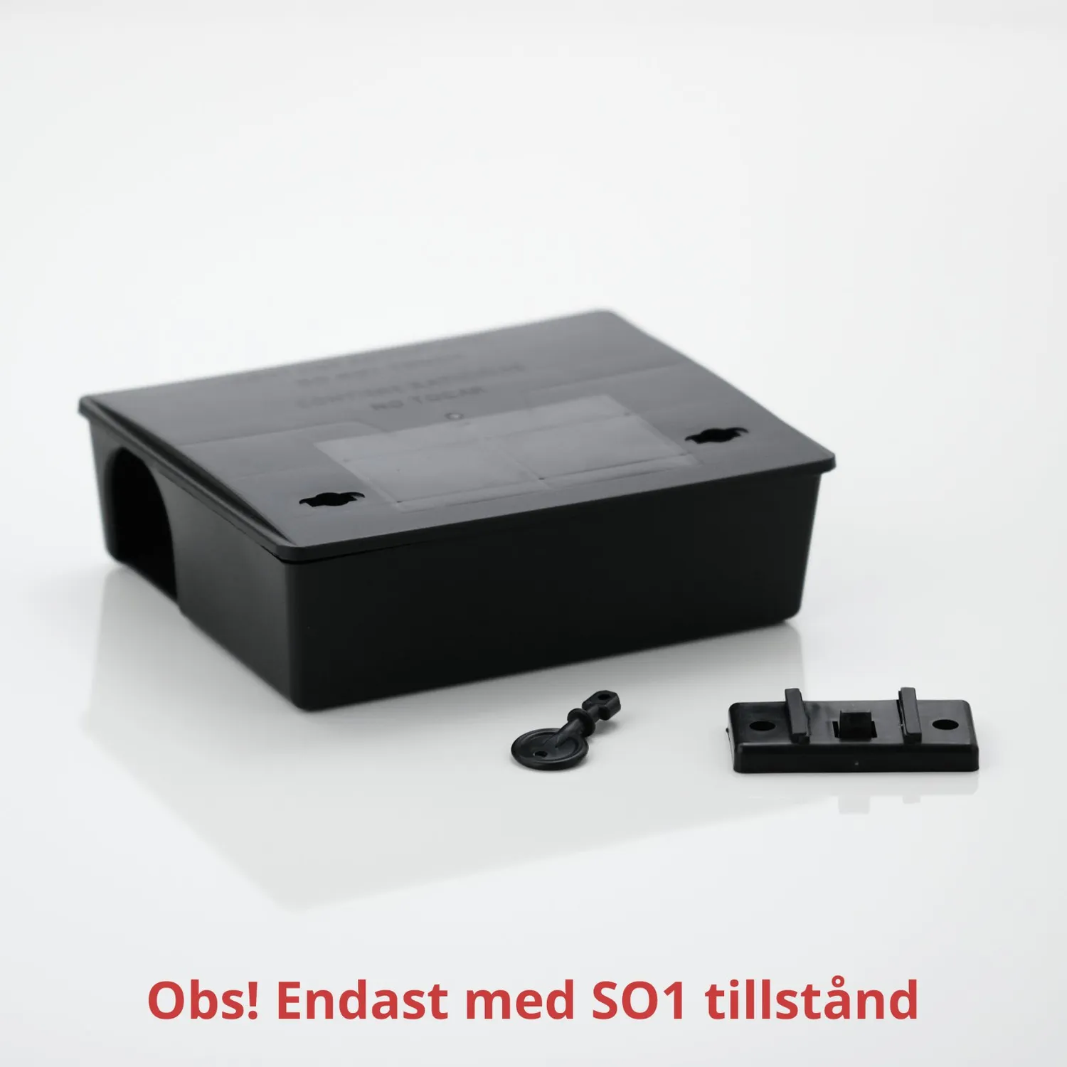 Betesstation råttor, låsbar