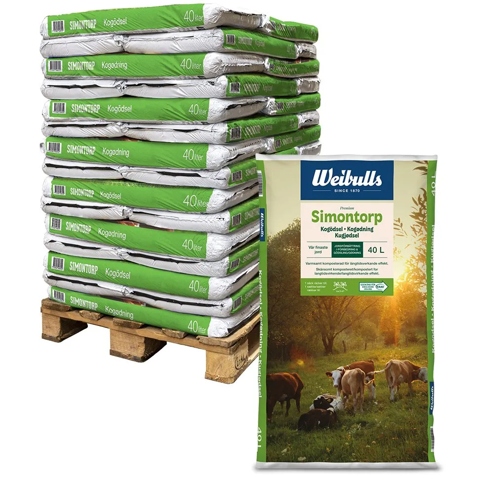 Kogödsel Simontorp KRAV, pall 1560 liter