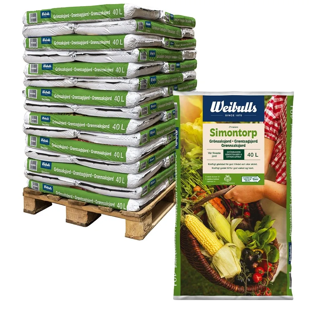 Grönsaksjord Simontorp KRAV, pall 1560 liter