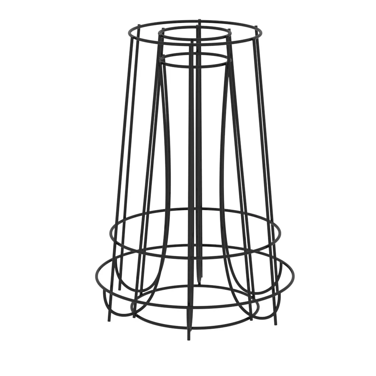 Växtstöd Obelisk trädformad 2 meter, rost