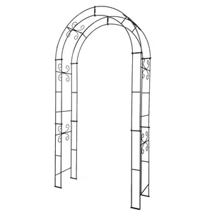 Växtstöd Rosenbåge 2,3 meter, rost