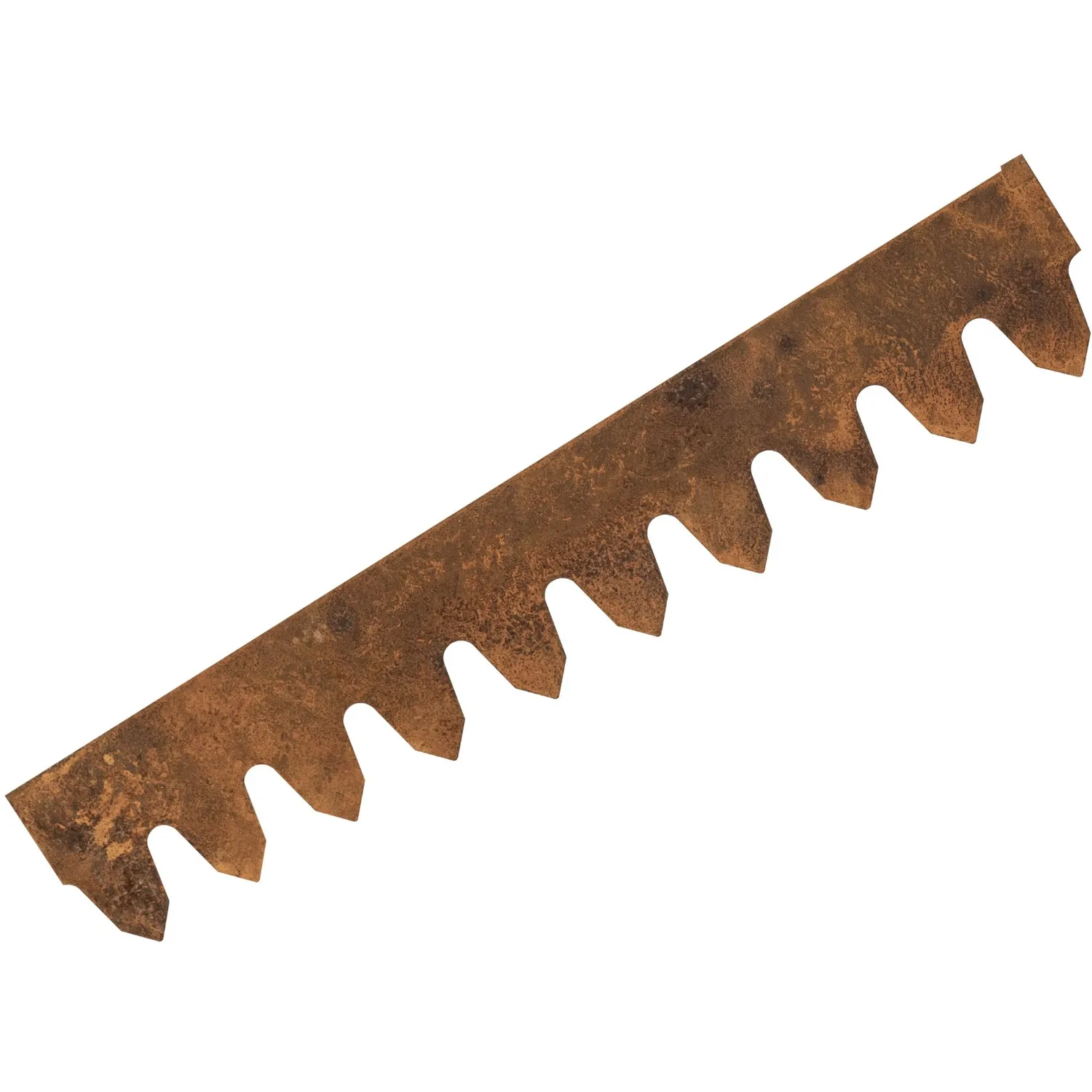 Rabattkant 100x17,5cm rost 10-pack