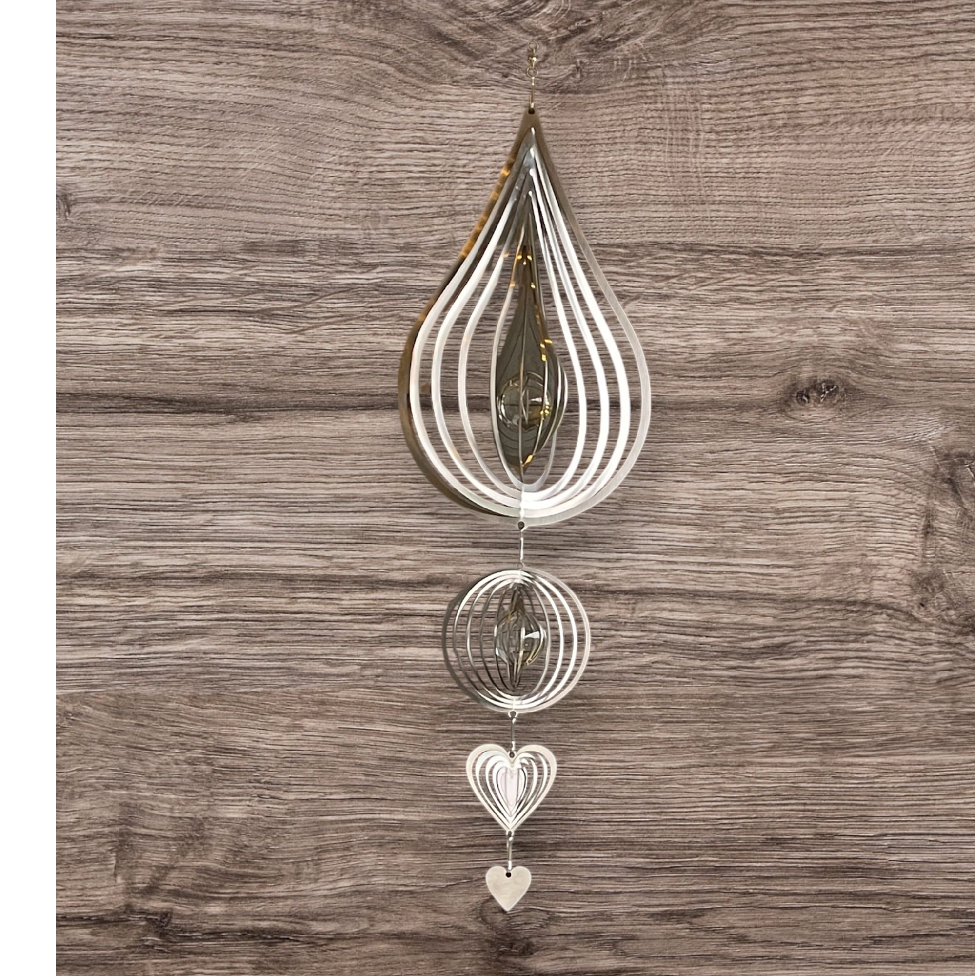 Superkampanj! Droppe plus klot 10cm plus hjärta 6 cm plus litet hjärta..spara nästan 50kr