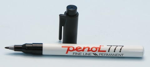 Penol 777 svart 1mm