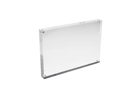 Akrylblock A6, 15mm med magnet
