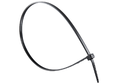 Buntband 300x3,6mm svart