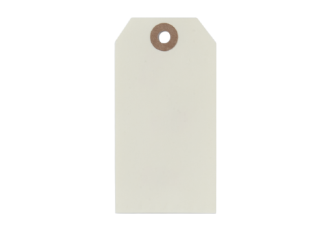 Etikett 51x100 mm hålförstärkt