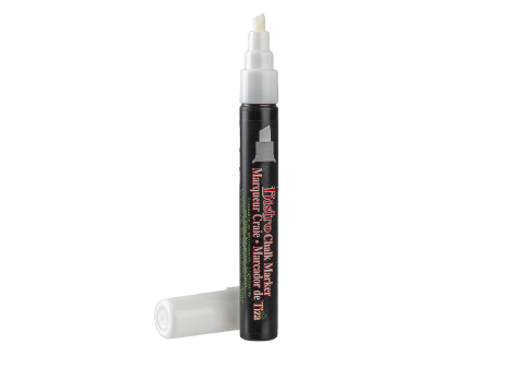 Kalkpenna bistro 6mm vit skuren.spets