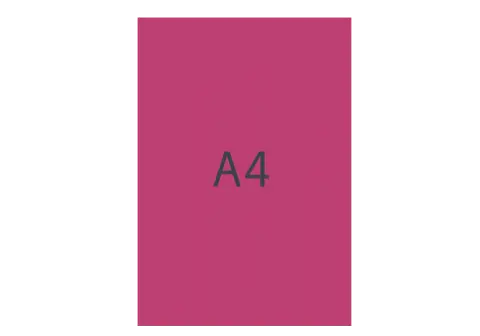 Kartong A4, rosa