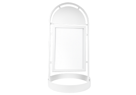 Gatuställ 50x70 Gotic-City vit