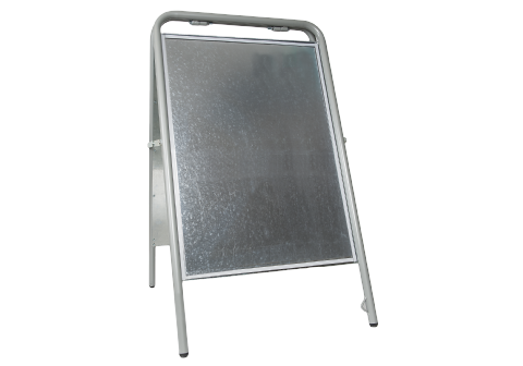 Gatuställ 50x70cm Sign silver