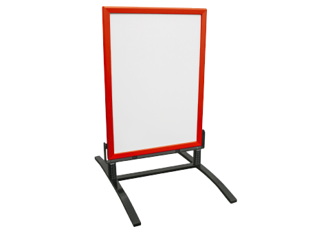Gatuställ 70x100  Alu-fjäder Basic Röd