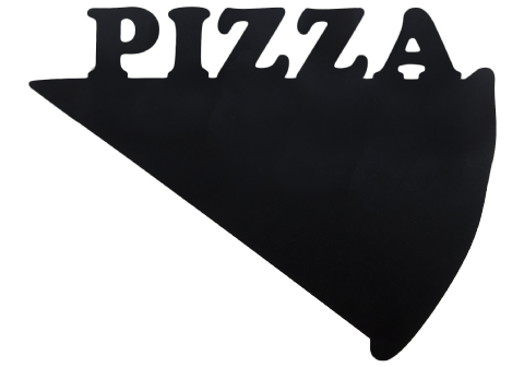 Griffelskylt pizza 40cm