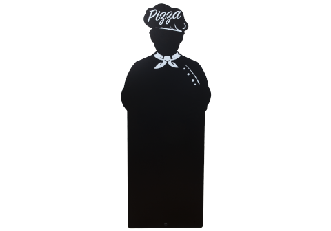 Griffelskylt Pizzabagare 140cm