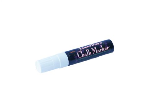 Kalkpenna Bistro Jumbo 16x10mm spets, vit