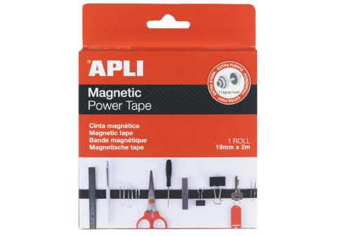 Magnetisk tejp, extra stark 19mm x 2m