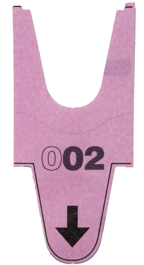 Köbiljett T90 rosa till disp.D900