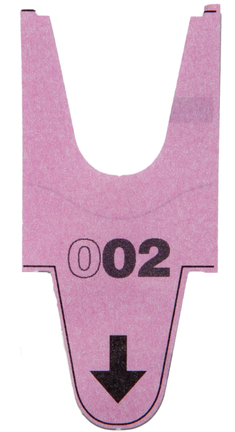 Köbiljett T90 rosa till disp.D900