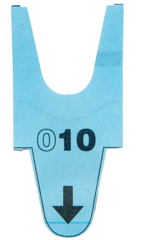 Köbiljett T90 blå till disp.D900